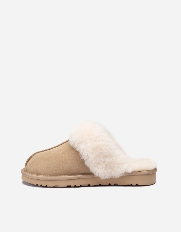 Ozwear Connection Uggs - Ugg Slippers Premium Australia Sheepskin Unisex Scuffette Suede