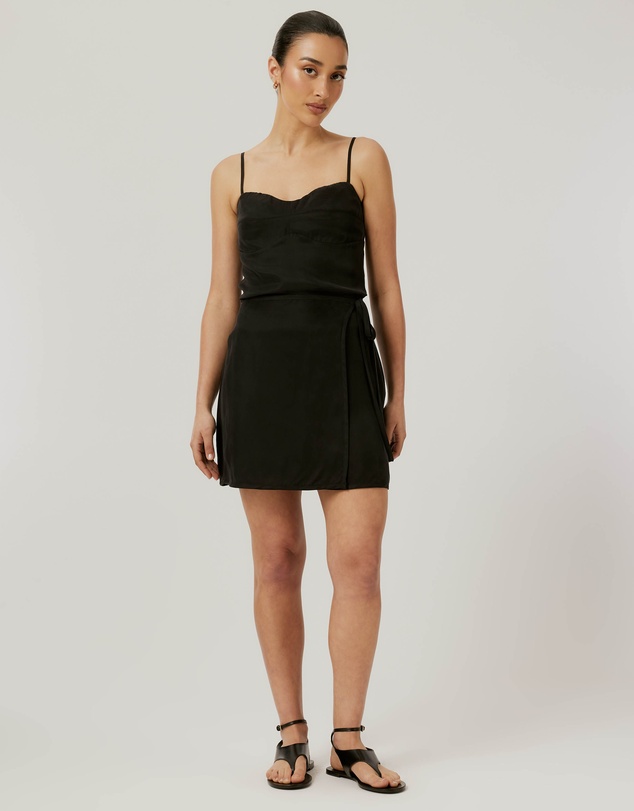 Calli - Heidi Cupro Skirt