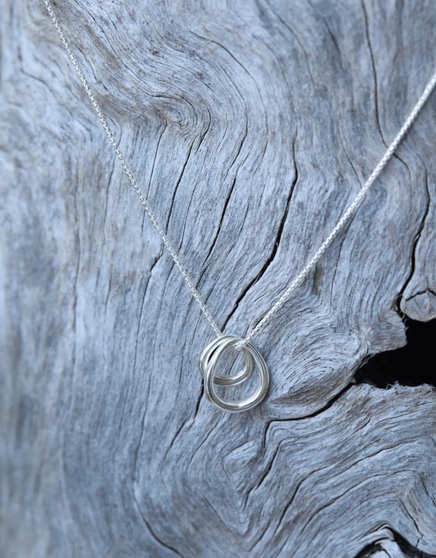 Najo - Whisper Silver Necklace