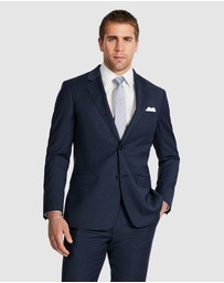 Tarocash - Ty Slim Check Wool Suit Jkt