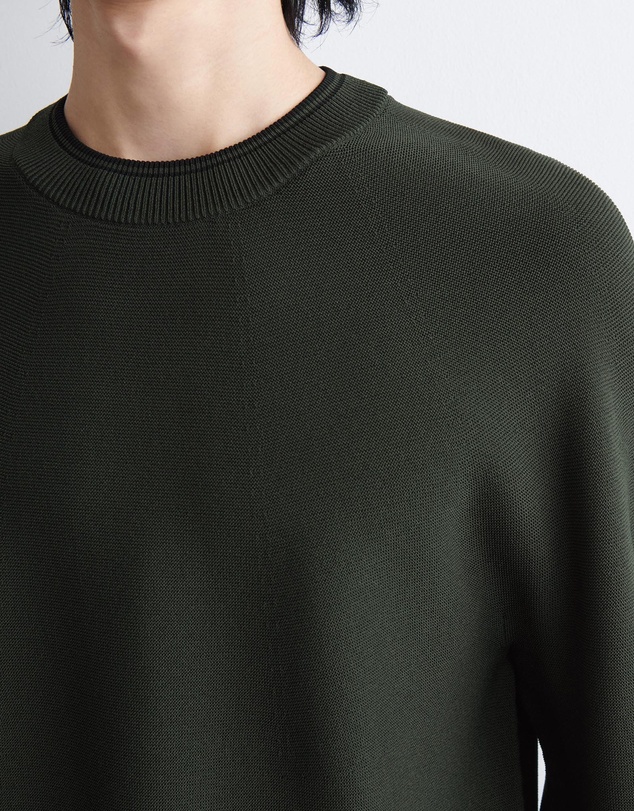 COS - Contrast-Tipped Crew-Neck Jumper