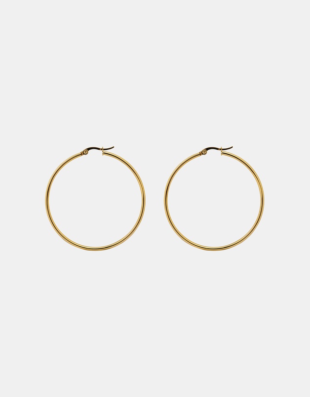 Zoe Olivia - Waterproof Classic Large Hoop Earrings