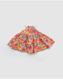 WITH LOVE FOR KIDS - Cotton Muslin Dress - Babies - Kids