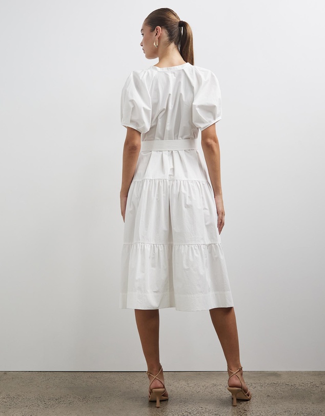 Lindsay Nicholas New York - Cotton Joan Midi Dress