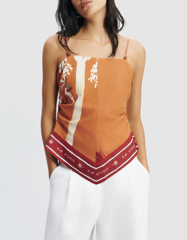 Aje Studio - Sol Scarf Top