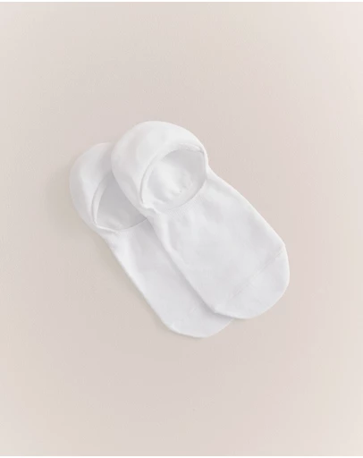 Trenery - Invisible Sock in White