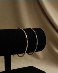 Zahar - Liliana Tennis Bracelet Gold