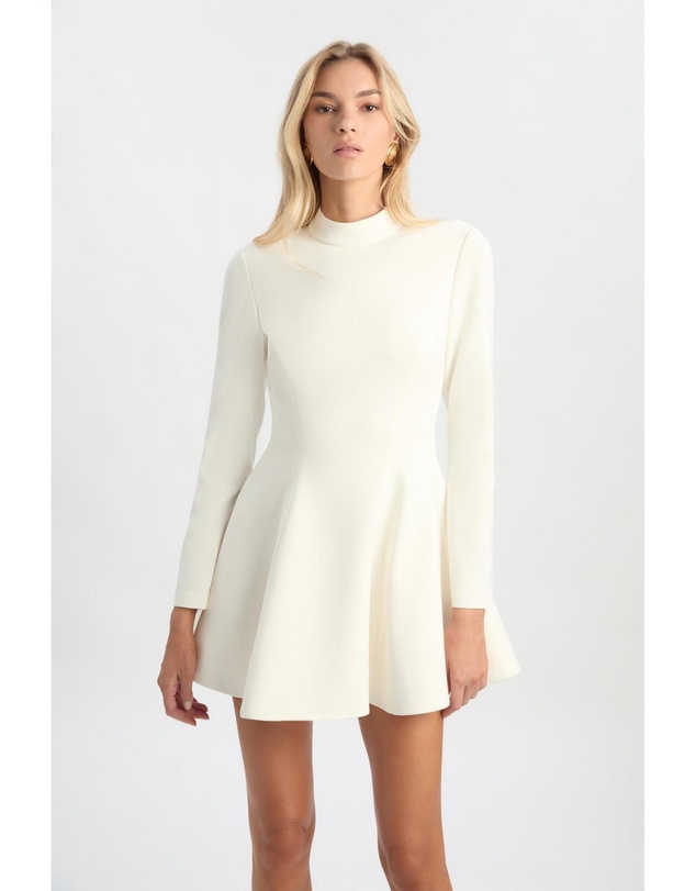 Bardot - Zephyra Long Sleeve Mini Dress