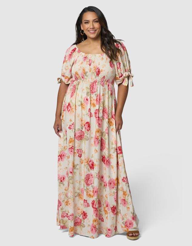 Something 4 Olivia - Felicity Ruffle Maxi Dress