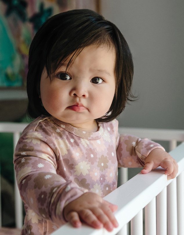 Kynd Baby - Comfy Bodysuit Long Sleeve in Bold Floral