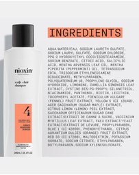 Nioxin - Nioxin System 4 Scalp + Hair Shampoo - Hair Thickening Shampoo For Damaged Hair With Progressed Thinning, 300ml