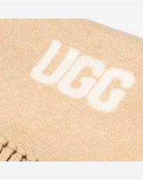 Ozwear Connection Uggs - Ugg Logo Cashmere Aus Wool Woven Scarf