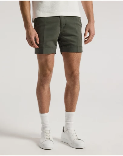 Calibre - Dobby Denim Shorts Khaki