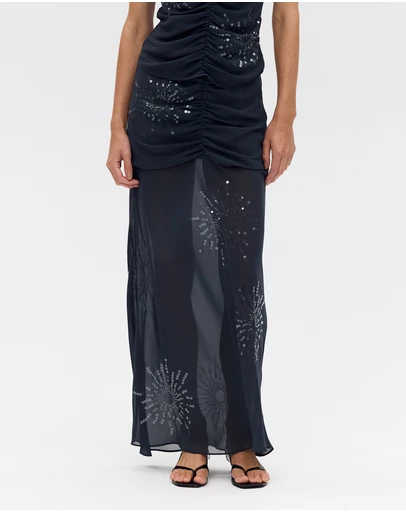 Third Form - Flicker Bias Maxi Skirt