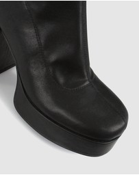 Betts - Panama Platform Ankle Boots