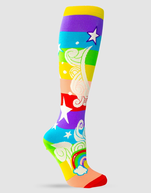 Crazy Skates - Crazy Socks Rainbow Dream Knee-High Socks