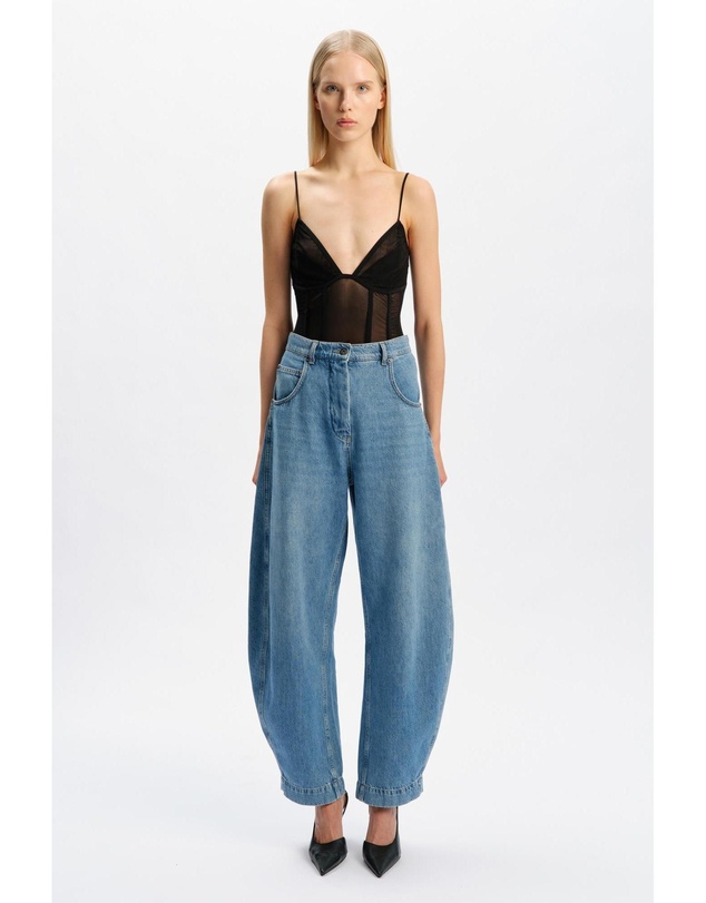 Bardot - 030 Barrel Leg Jean