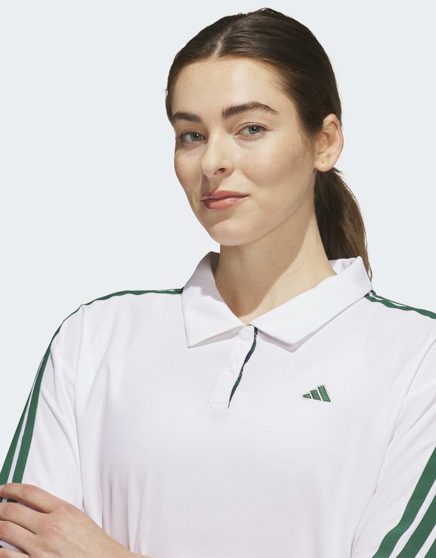 adidas Performance - CLIMACOOL 3-STRIPES POLO SHIRT LONG SLEEVE Womens