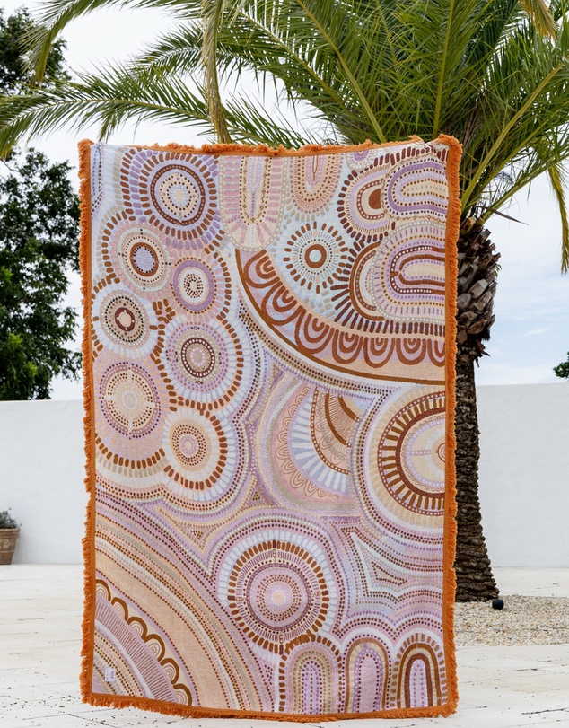 Good Throw Co - The Sun & The Seven Sisters Art Throw Rug