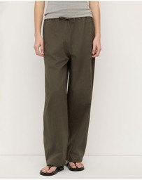 Assembly Label - Loxley Cotton Blend Pants