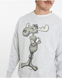 Vintage by The Real Deal - Pre Loved - 1996 The Adventures of Rocky and Bullwinkle Sweatshirt