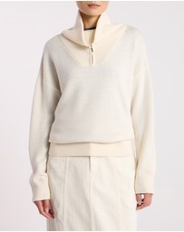 David Lawrence - Eros Merino Polo Knit Jumper