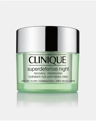Clinique - Superdefense™ Night Recovery Moisturizer - Dry/Dry Combination