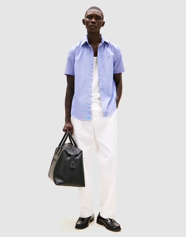 Tommy Hilfiger - TH Flex Micro Houndstooth Poplin Shirt