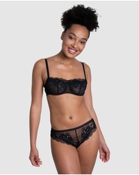 Passionata - Nina High Leg Brazilian Cut Lace Brief