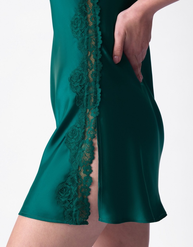 Bras N Things - Bethany Slip - Dark Green