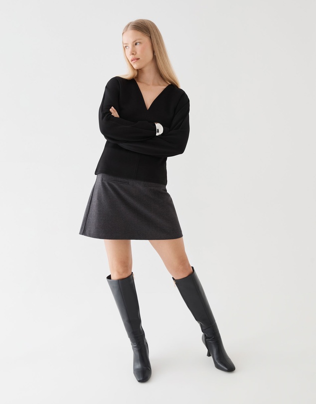 Forcast - Tate V-Neck Dolman Sleeve Top