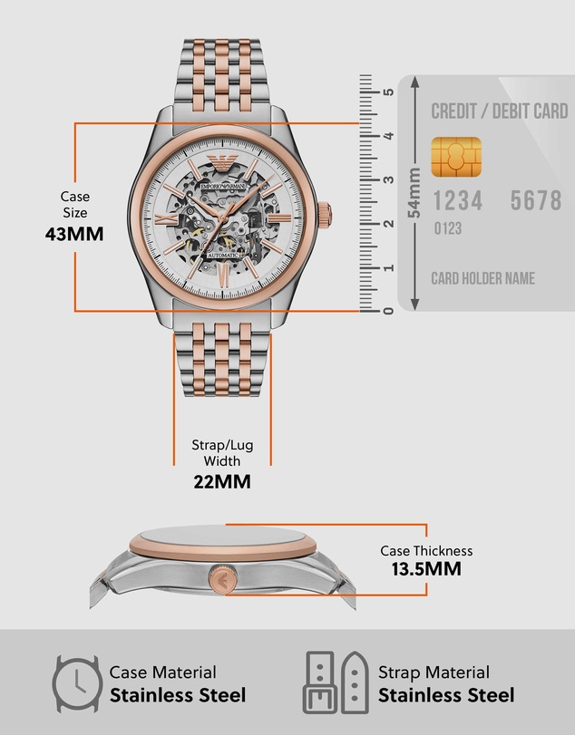 Emporio Armani - Multicolour Analogue Watches