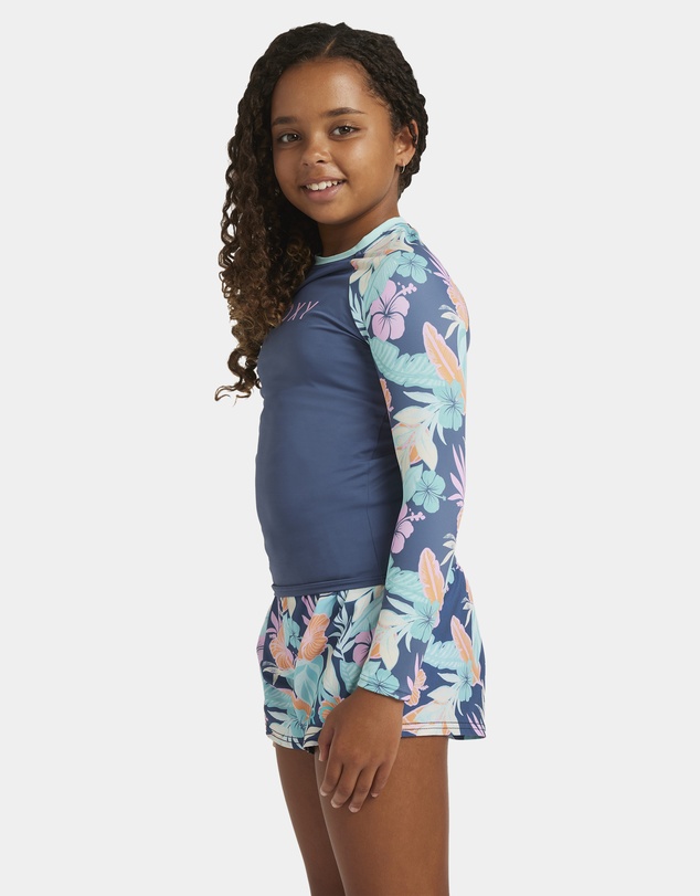 Roxy - Girls 8 to 16 Active Lycra Long Sleeve Rash Vest