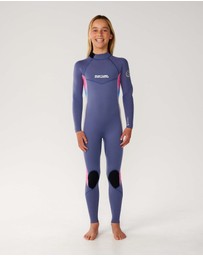 Rip Curl - Kids Dawn Patrol 3/2 Back Zip Steamer