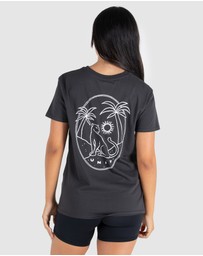 UNIT - UNIT Ringer Ladies T-Shirt