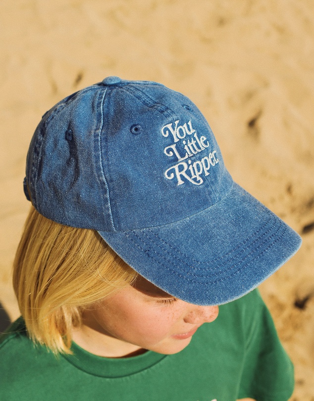 Skwosh - Kids You Little Ripper Cotton Cap in Blue