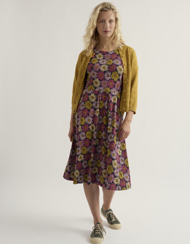 Seasalt - Seasalt Cornwall Multi April Short Sleeve Dress