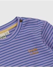 Goldie + Ace - Essential Stripe Rib Top - Babies-Kids