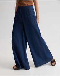 Oxford - Jade Wide Leg Pant