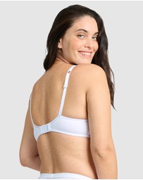 Sans Complexe - Coton d'Arum Organic Cotton Wirefree Lacy Bra