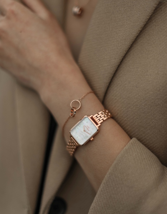 Daniel Wellington - Quadro Lumine Pearl Link
