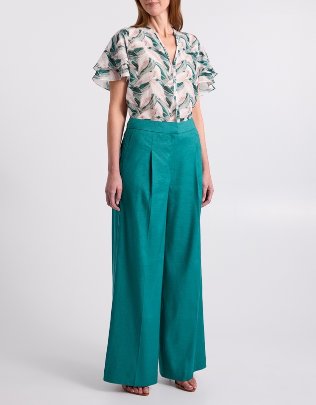 David Lawrence - Cyrus Flutter Sleeve Blouse