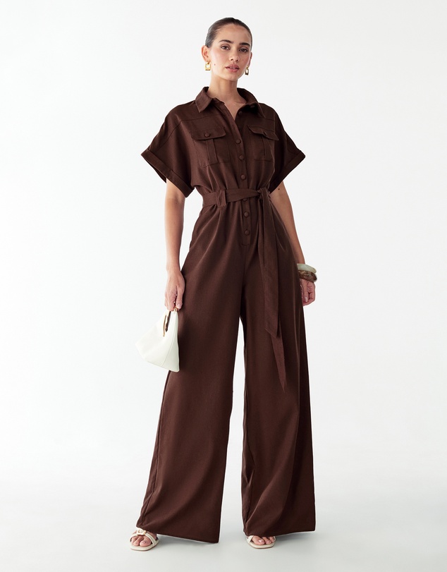 BWLDR - Ara Linen Jumpsuit