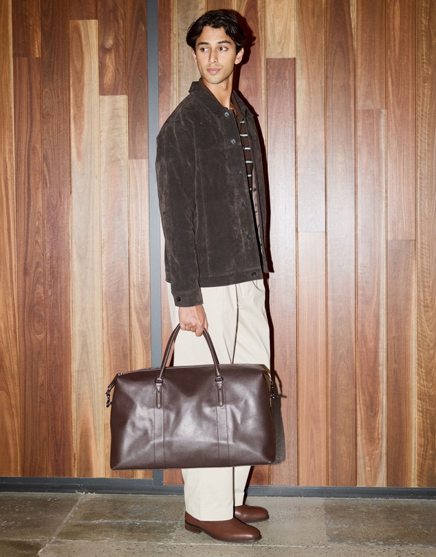 AERE - Leather Weekender Bag