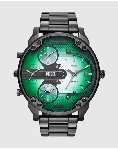 Diesel - Mr. Daddy Slim Gunmetal Analogue Watch