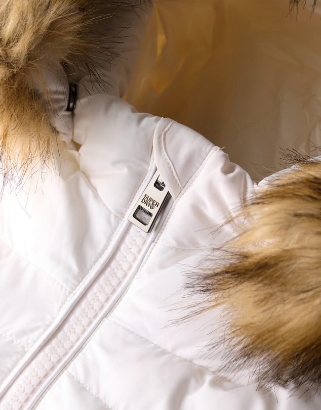 Superdry - Slim Fit Fuji Belted Puffer