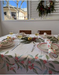 Linen House - Healesville Round Tablecloth
