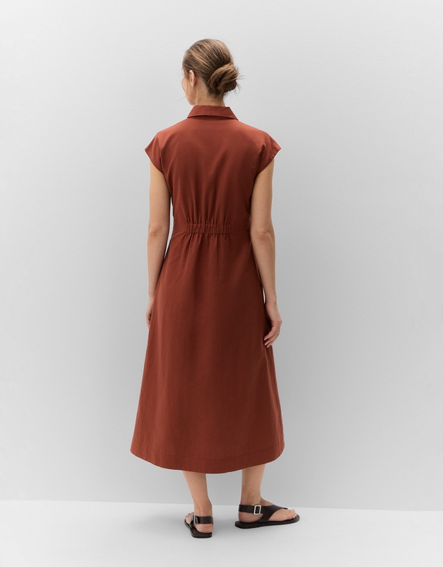 UNISON - Collared Midi Dress