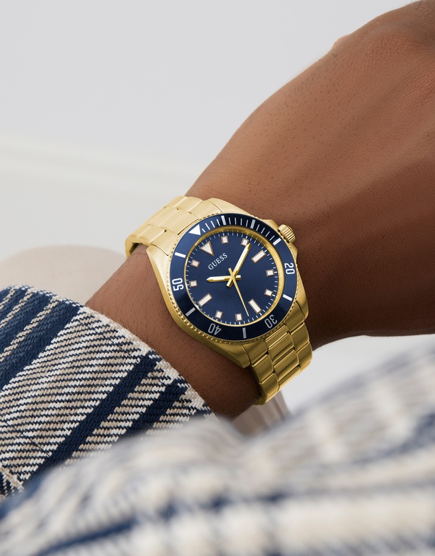 GUESS - Guess Cliff Mens Gold Tone Analogue Watch