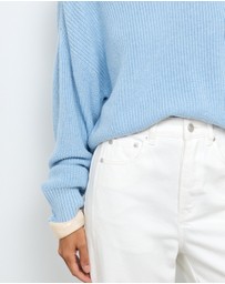 AERE - Cotton Cashmere Blend Relaxed Jumper